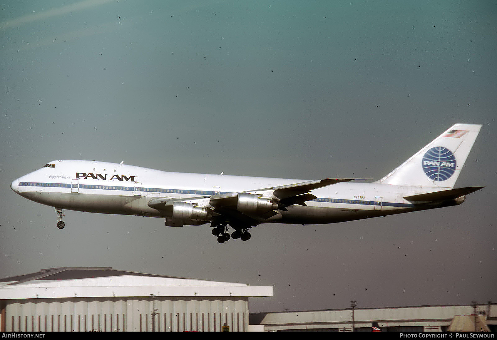 Aircraft Photo of N747PA | Boeing 747-121 | Pan American World Airways - Pan Am | AirHistory.net #199613