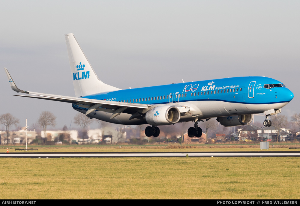 Aircraft Photo of PH-BXB | Boeing 737-8K2 | KLM - Royal Dutch Airlines | AirHistory.net #199619
