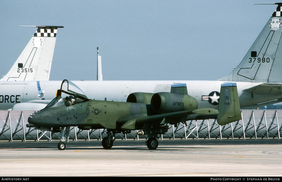 Aircraft Photo of 76-0535 / AF76-535 | Fairchild A-10A Thunderbolt II | USA - Air Force | AirHistory.net #199634