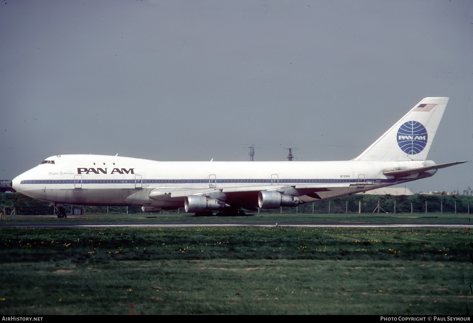 Aircraft Photo of N731PA | Boeing 747-121 | Pan American World Airways - Pan Am | AirHistory.net #199642