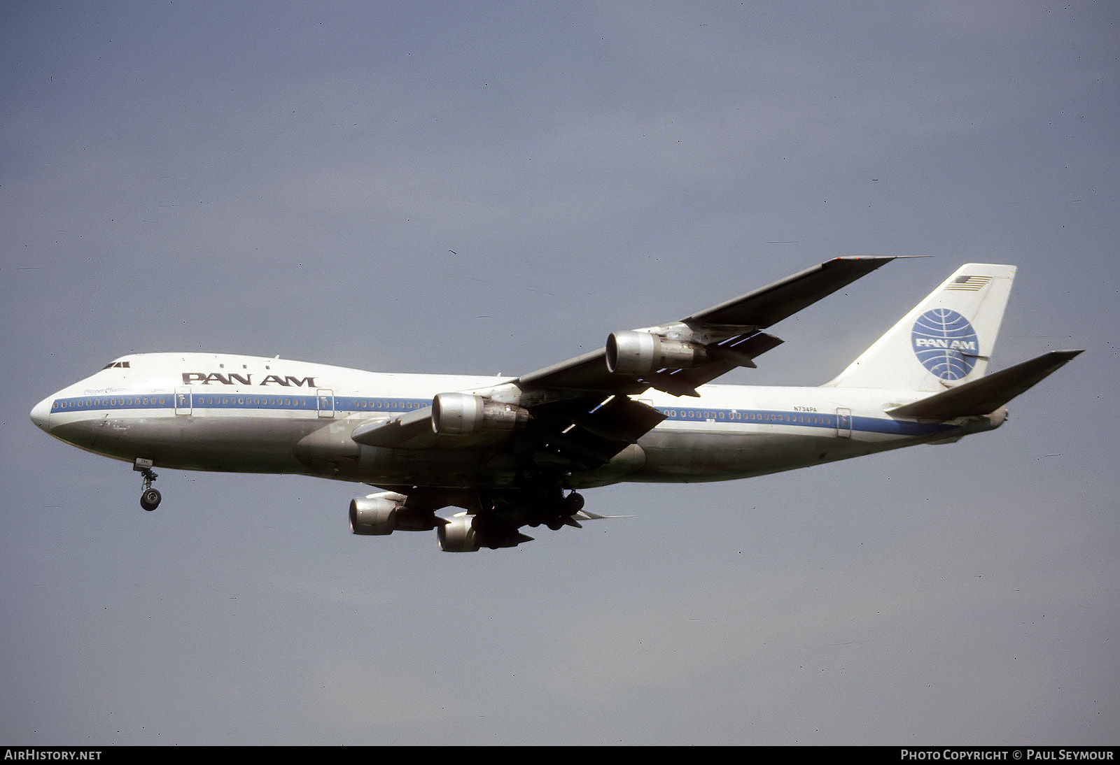 Aircraft Photo of N734PA | Boeing 747-121 | Pan American World Airways - Pan Am | AirHistory.net #199658