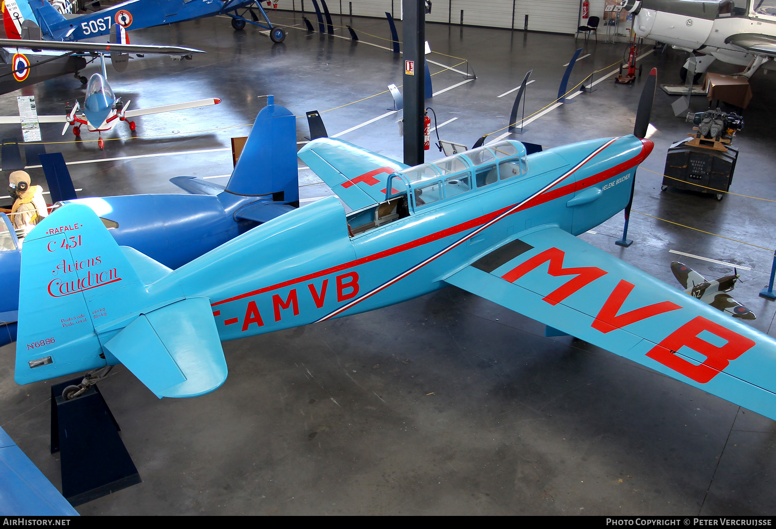 Aircraft Photo of F-AMVB | Caudron PC-431 Rafale Replica | AirHistory.net #199673