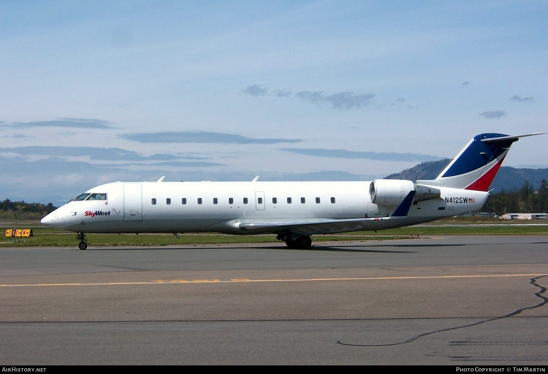 Aircraft Photo of N412SW | Canadair CRJ-100LR (CL-600-2B19) | SkyWest Airlines | AirHistory.net #199677