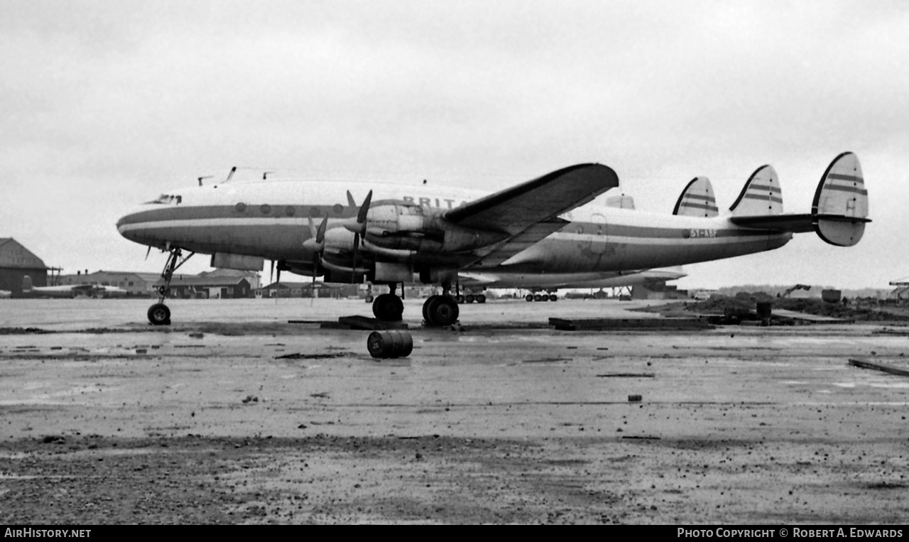 Aircraft Photo of 5Y-ABF | Lockheed L-049E Constellation | Britair East Africa | AirHistory.net #199688