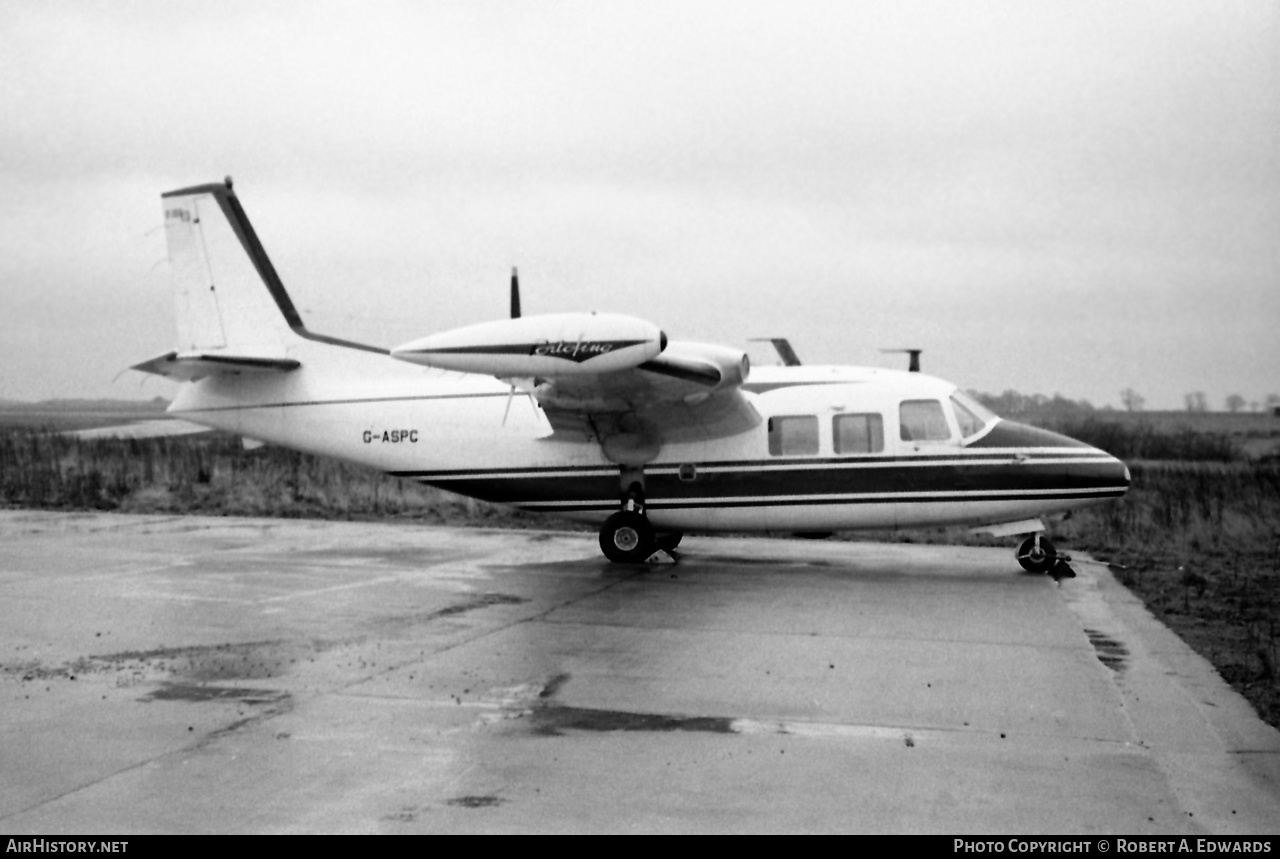 Aircraft Photo of G-ASPC | Piaggio P-166B | AirHistory.net #199692