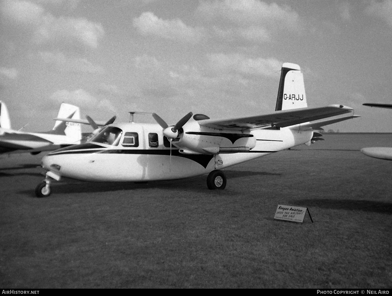 Aircraft Photo of G-ARJJ | Aero 520 Commander | AirHistory.net #199702