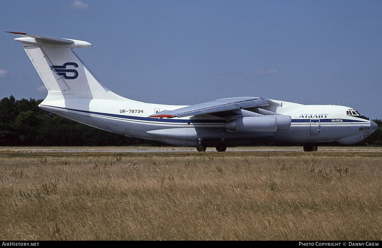 Aircraft Photo of UR-78734 | Ilyushin Il-76TD | Atlant-Soyuz Airlines | AirHistory.net #199722