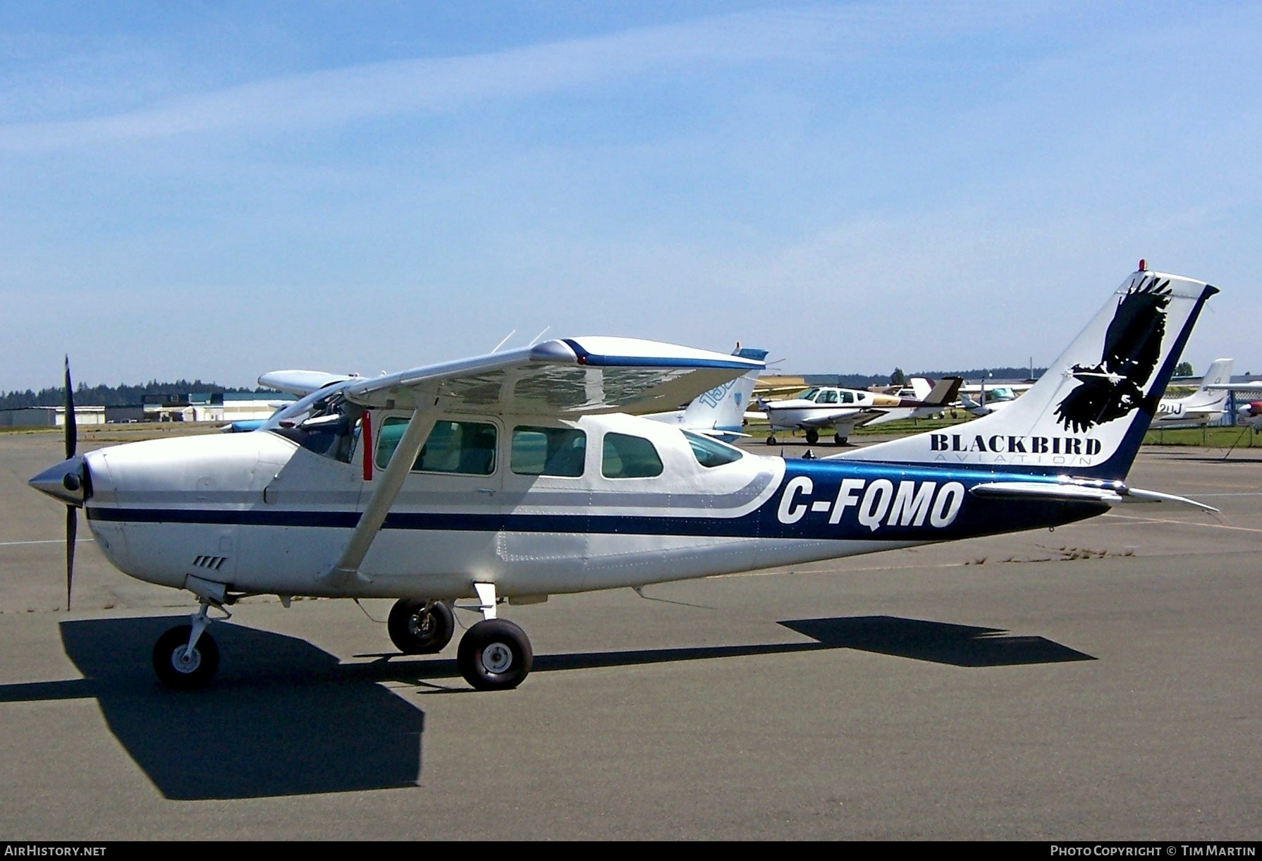 Aircraft Photo of C-FQMO | Cessna U206F Stationair | Blackbird Aviation | AirHistory.net #199725