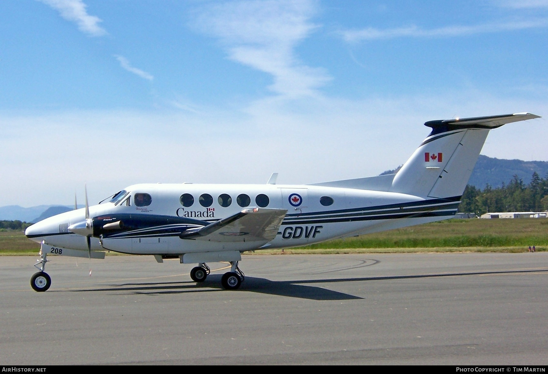 Aircraft Photo of C-GDVF | Raytheon CT-145 King Air (B200) | Canada - Air Force | AirHistory.net #199730