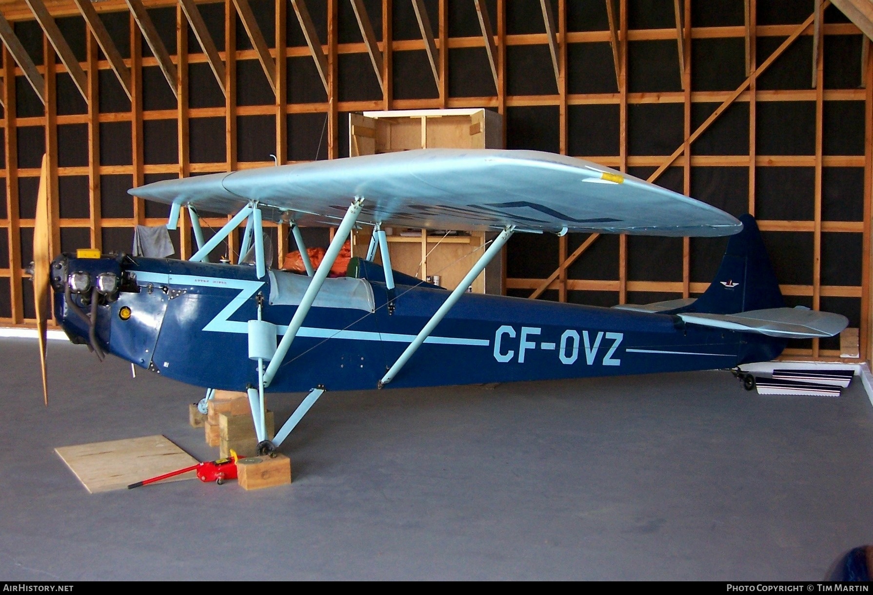 Aircraft Photo of CF-OVZ | Luton LA4A Minor | AirHistory.net #199731