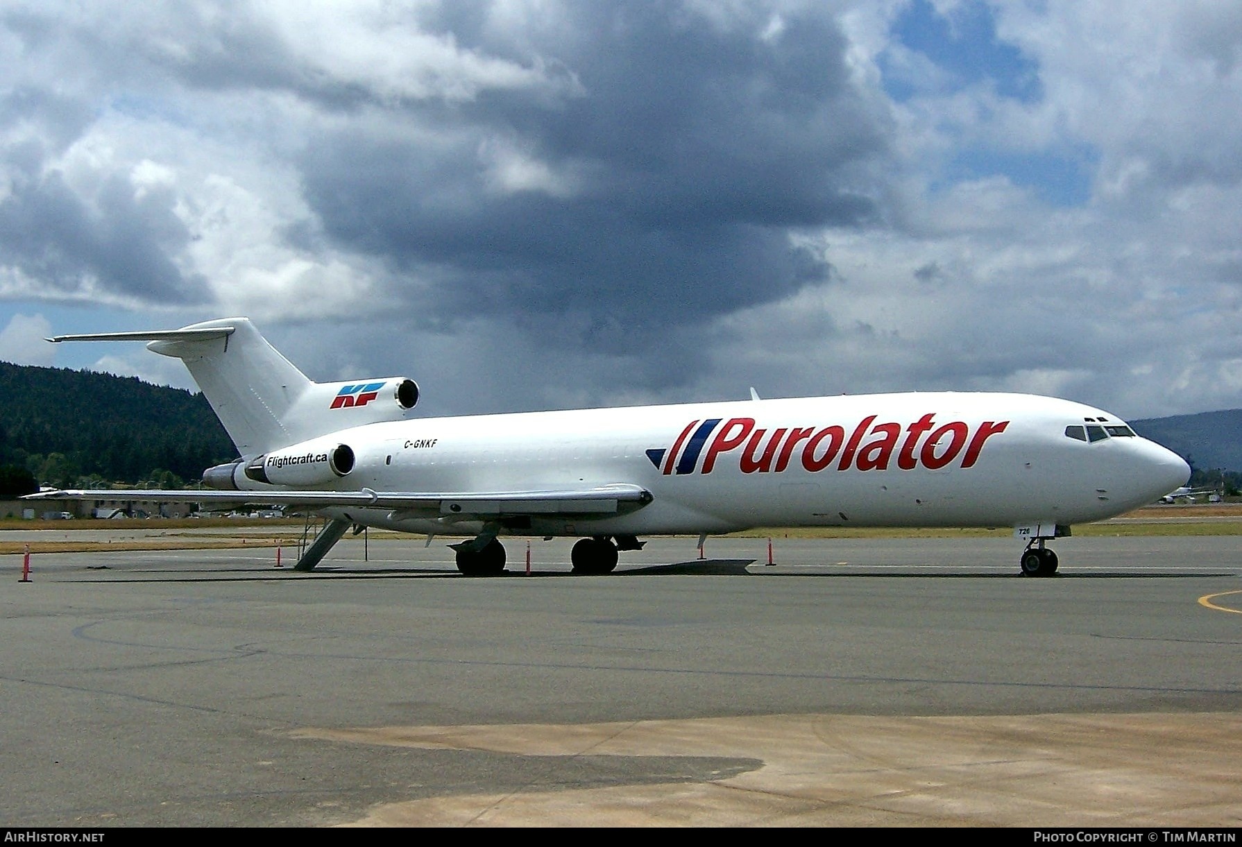 Aircraft Photo of C-GNKF | Boeing 727-227/Adv(F) | Purolator Courier | AirHistory.net #199746