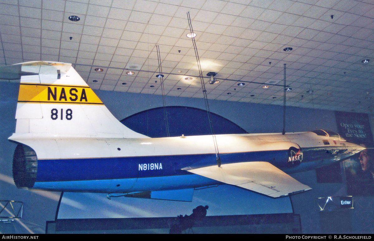 Aircraft Photo of N818NA / NASA 818 | Lockheed F-104A Starfighter | NASA - National Aeronautics and Space Administration | AirHistory.net #199749