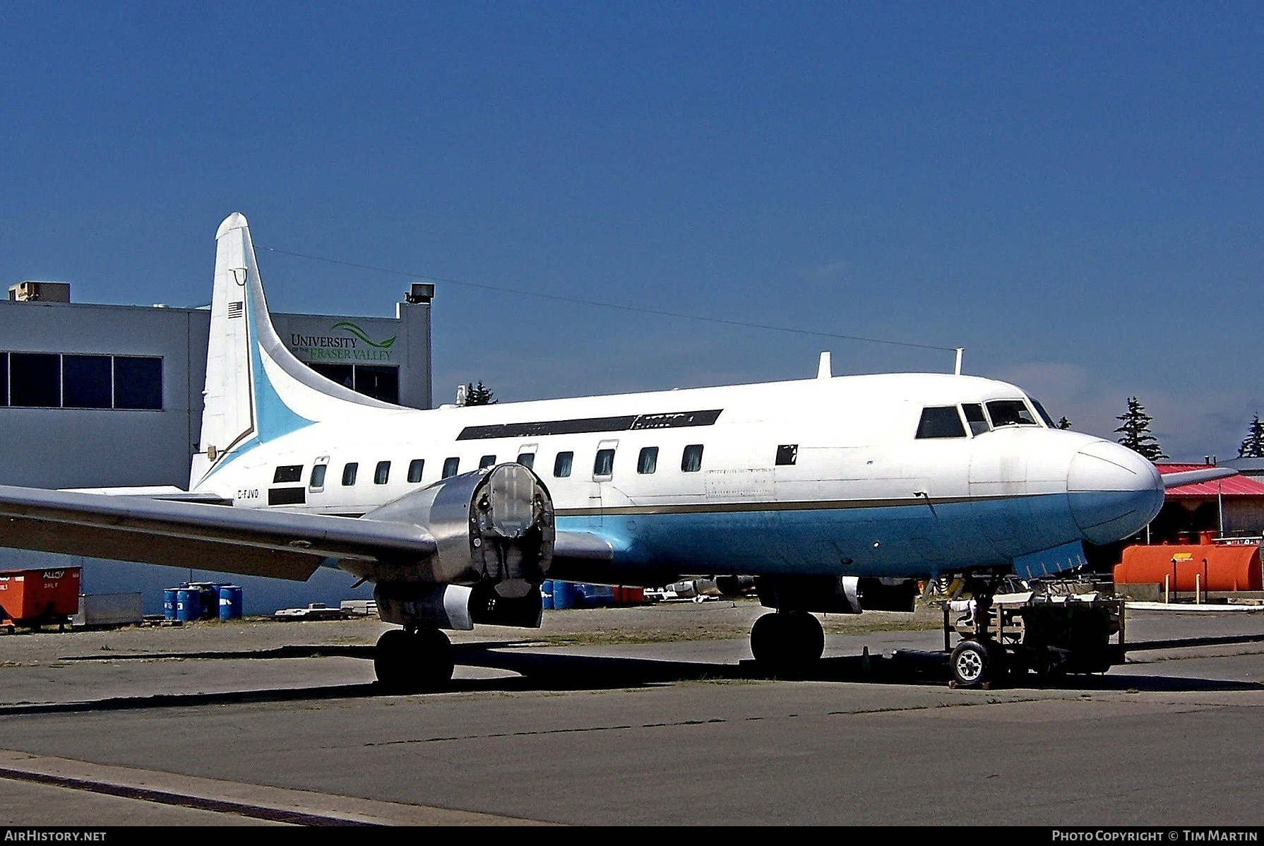 Aircraft Photo of C-FJVD | Convair 580 | AirHistory.net #199750