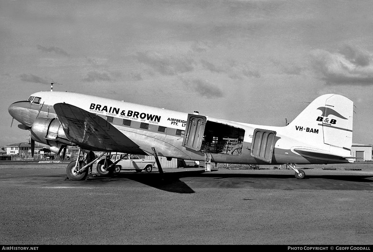 Aircraft Photo of VH-BAM | Douglas C-47A Skytrain | Brain & Brown Airfreighters | AirHistory.net #199766