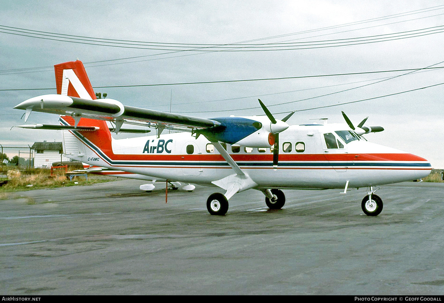 Aircraft Photo of C-FAWC | De Havilland Canada DHC-6-100 Twin Otter | Air BC | AirHistory.net #199767