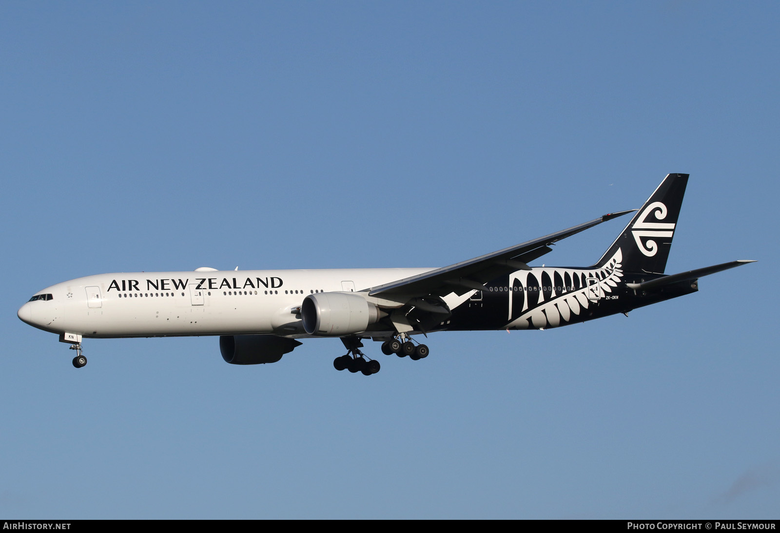 Aircraft Photo of ZK-OKN | Boeing 777-319/ER | Air New Zealand | AirHistory.net #199775