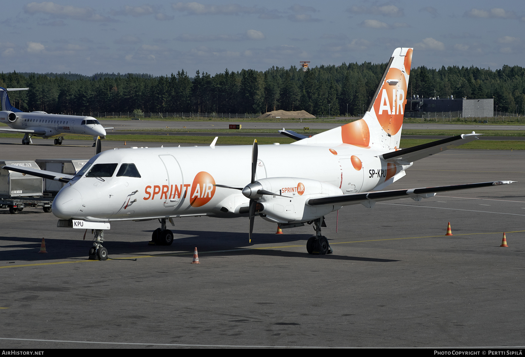 Aircraft Photo of SP-KPU | Saab 340A/F | Sprint Air | AirHistory.net #199781