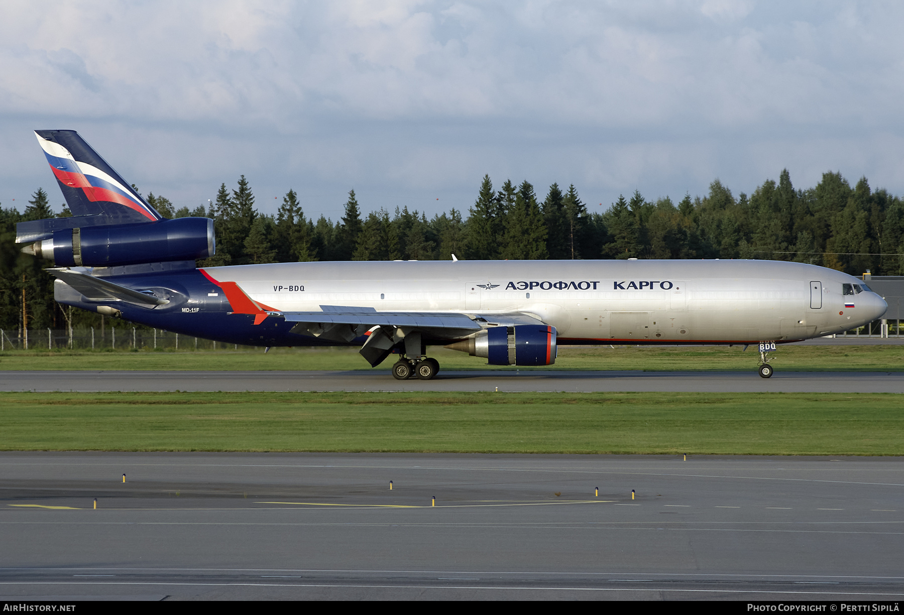 Aircraft Photo of VP-BDQ | McDonnell Douglas MD-11F | Aeroflot - Russian Airlines Cargo | AirHistory.net #199792