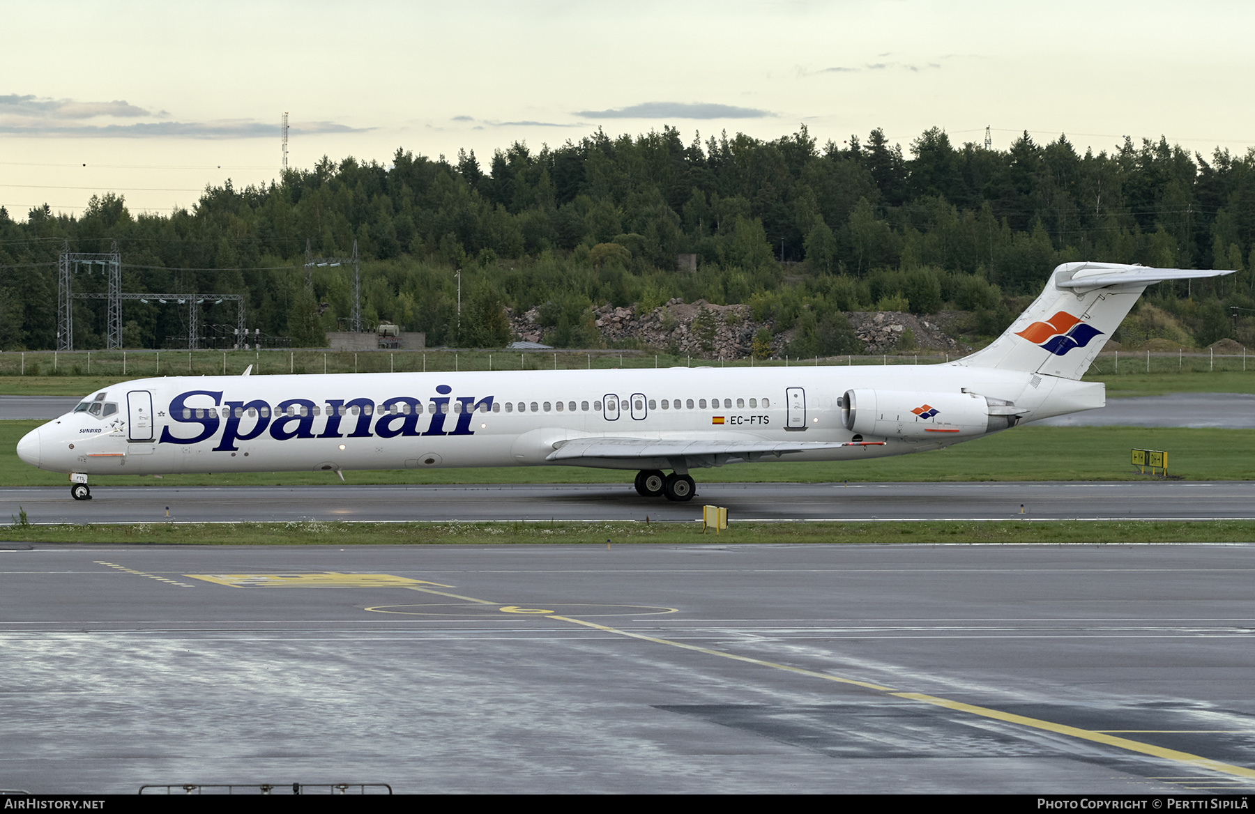 Aircraft Photo of EC-FTS | McDonnell Douglas MD-83 (DC-9-83) | Spanair | AirHistory.net #199794