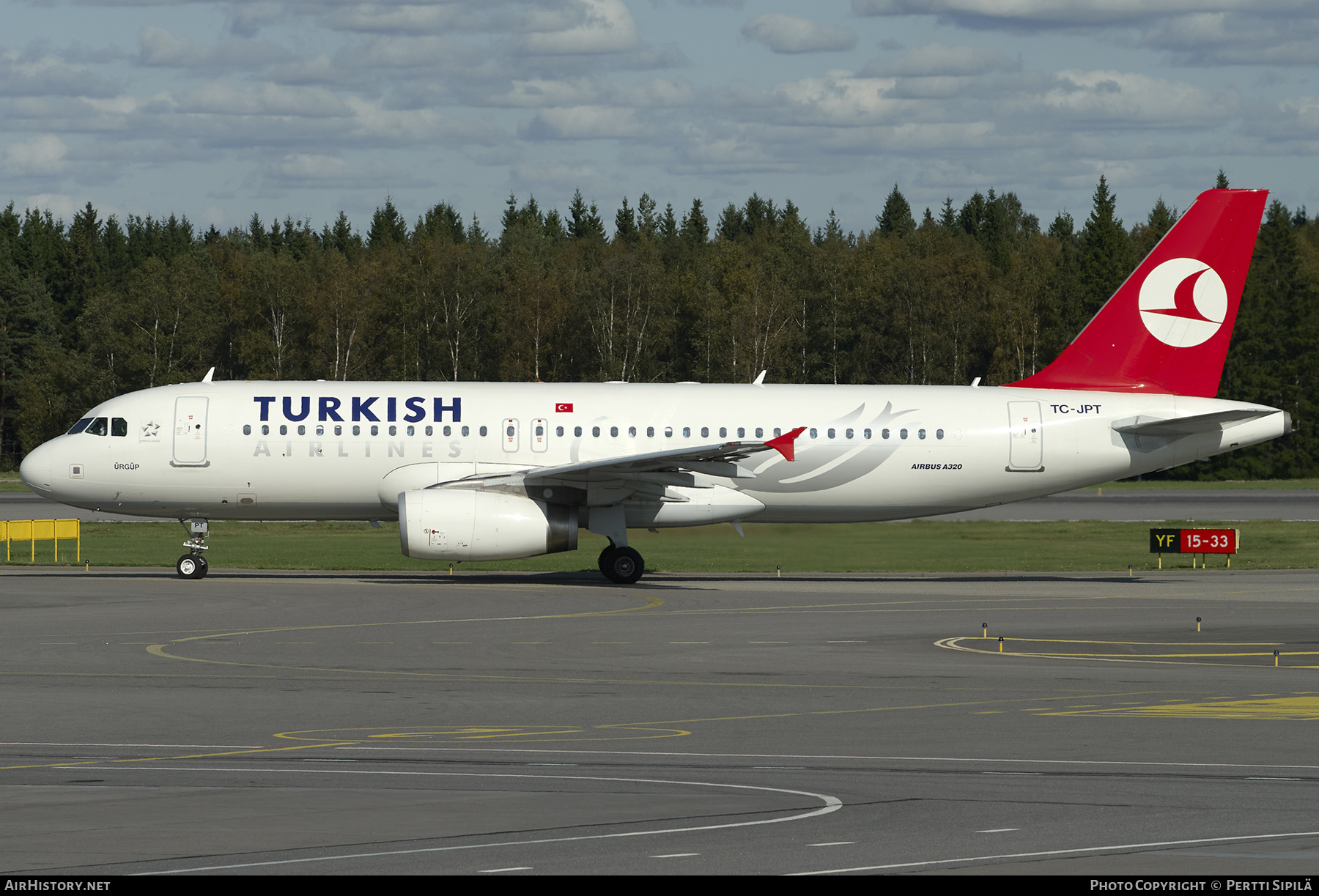 Aircraft Photo of TC-JPT | Airbus A320-232 | Turkish Airlines | AirHistory.net #199798