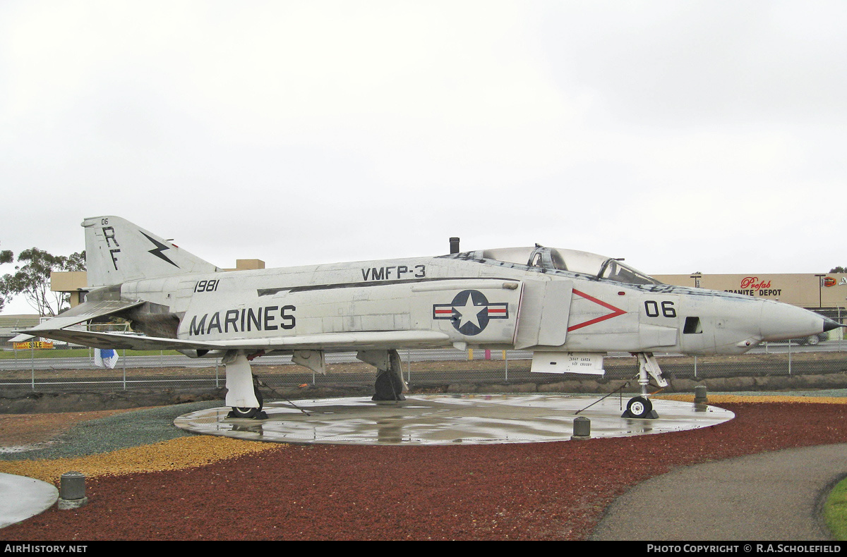 Aircraft Photo of 151981 | McDonnell RF-4B Phantom II | USA - Marines | AirHistory.net #199803