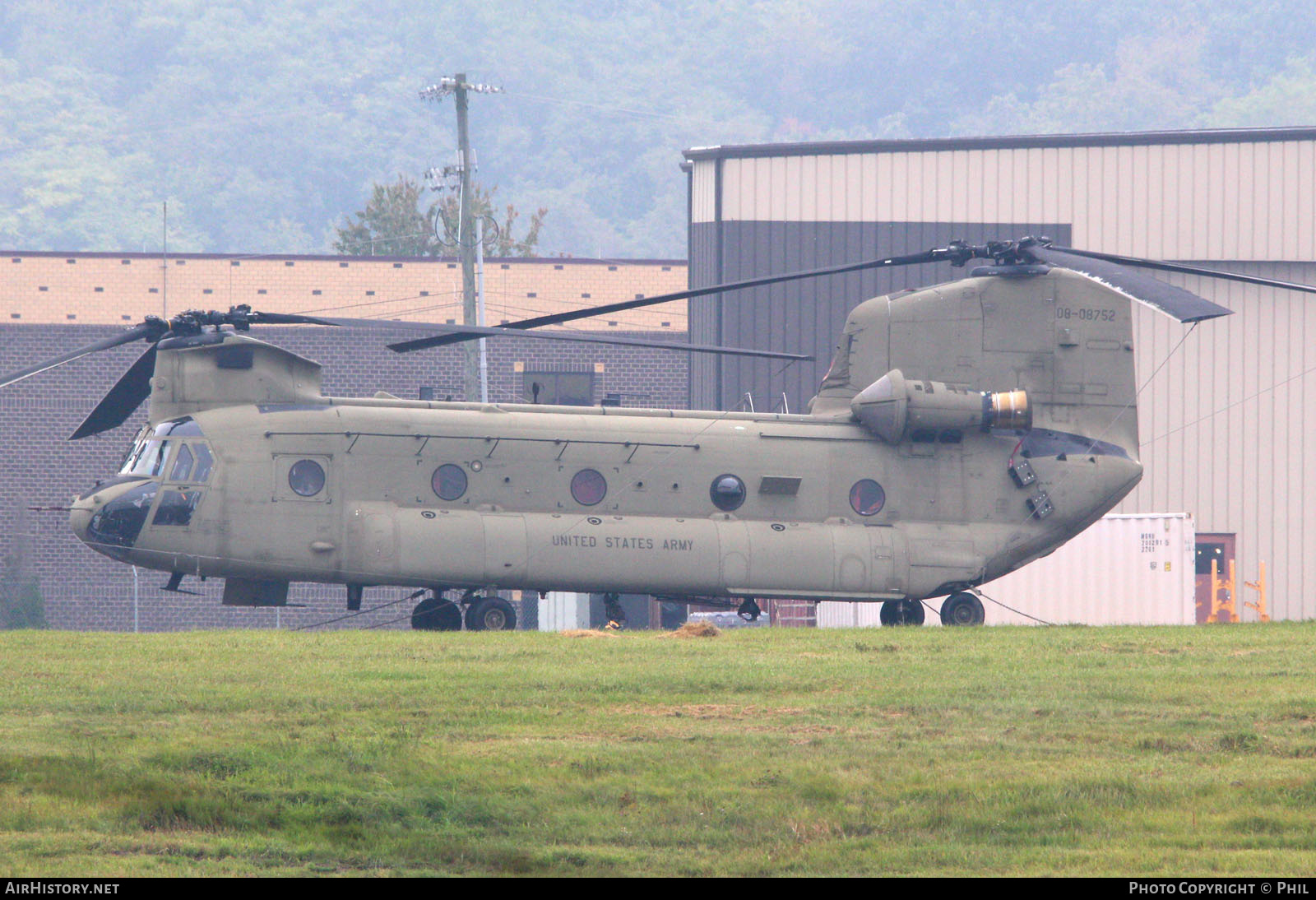 Aircraft Photo of 08-8752 / 08-08752 | Boeing CH-47F Chinook (414) | USA - Army | AirHistory.net #199805