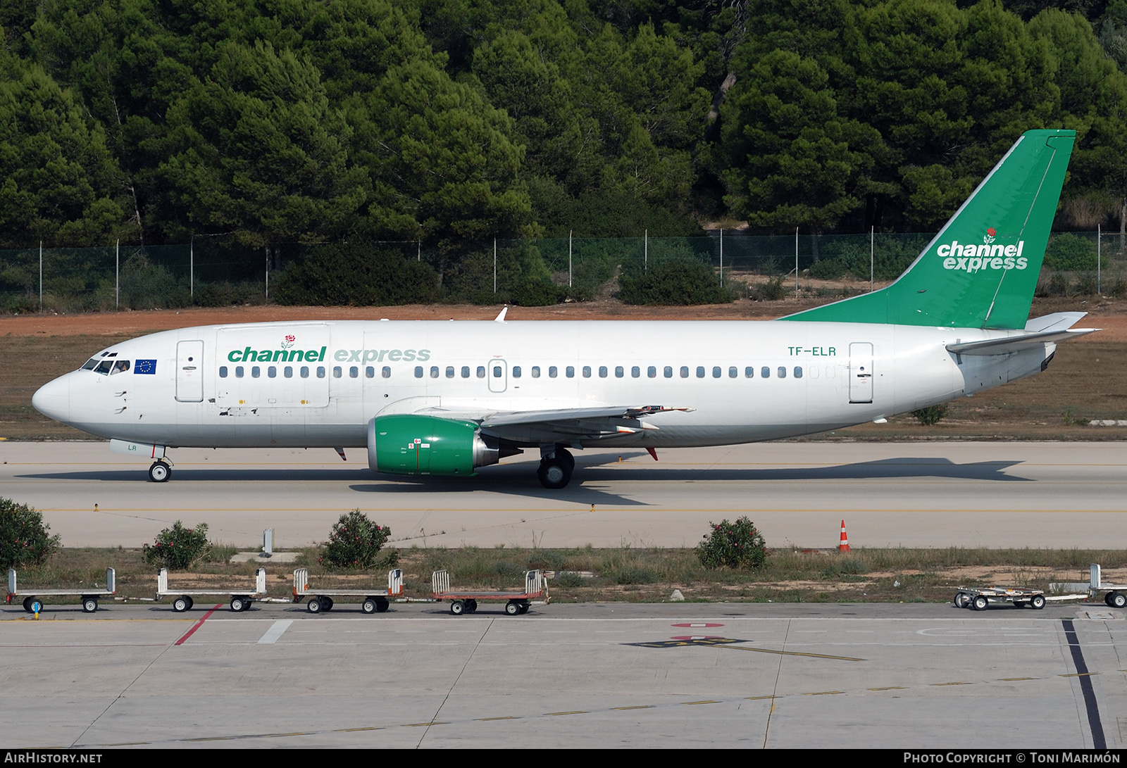 Aircraft Photo of TF-ELR | Boeing 737-330(QC) | Channel Express | AirHistory.net #199821