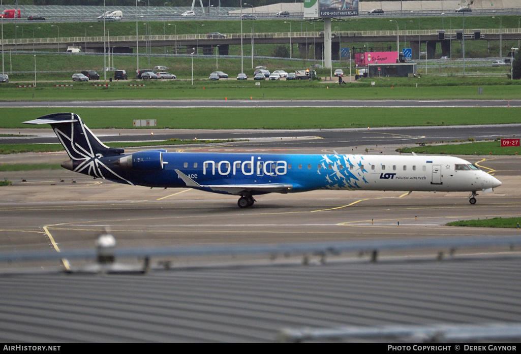 Aircraft Photo of ES-ACC | Bombardier CRJ-900ER (CL-600-2D24) | Nordica | AirHistory.net #199853