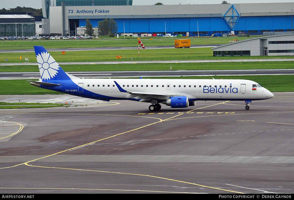 Aircraft Photo of EW-513PO | Embraer 195LR (ERJ-190-200LR) | Belavia | AirHistory.net #199855