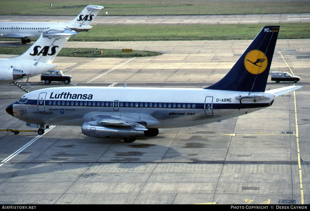 Aircraft Photo of D-ABME | Boeing 737-230/Adv | Lufthansa | AirHistory.net #199856