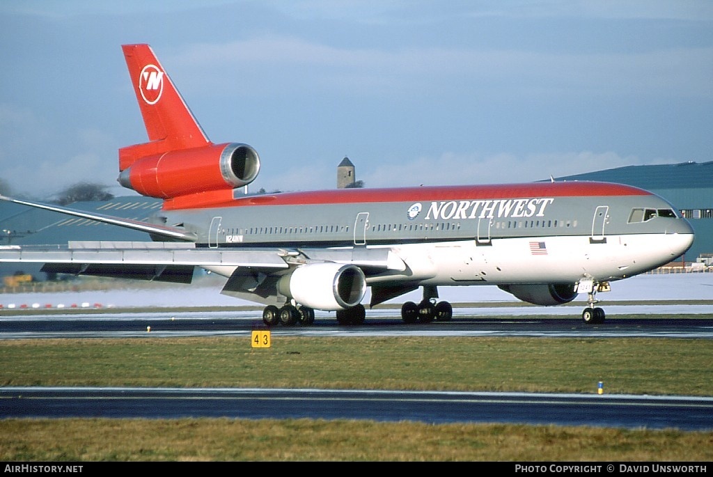 Aircraft Photo of N241NW | McDonnell Douglas DC-10-30 | Northwest Airlines | AirHistory.net #199858
