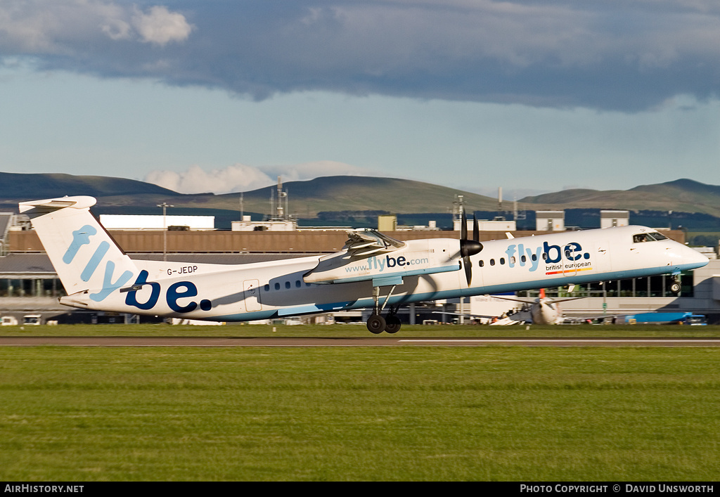 Aircraft Photo of G-JEDP | Bombardier DHC-8-402 Dash 8 | Flybe - British European | AirHistory.net #199864