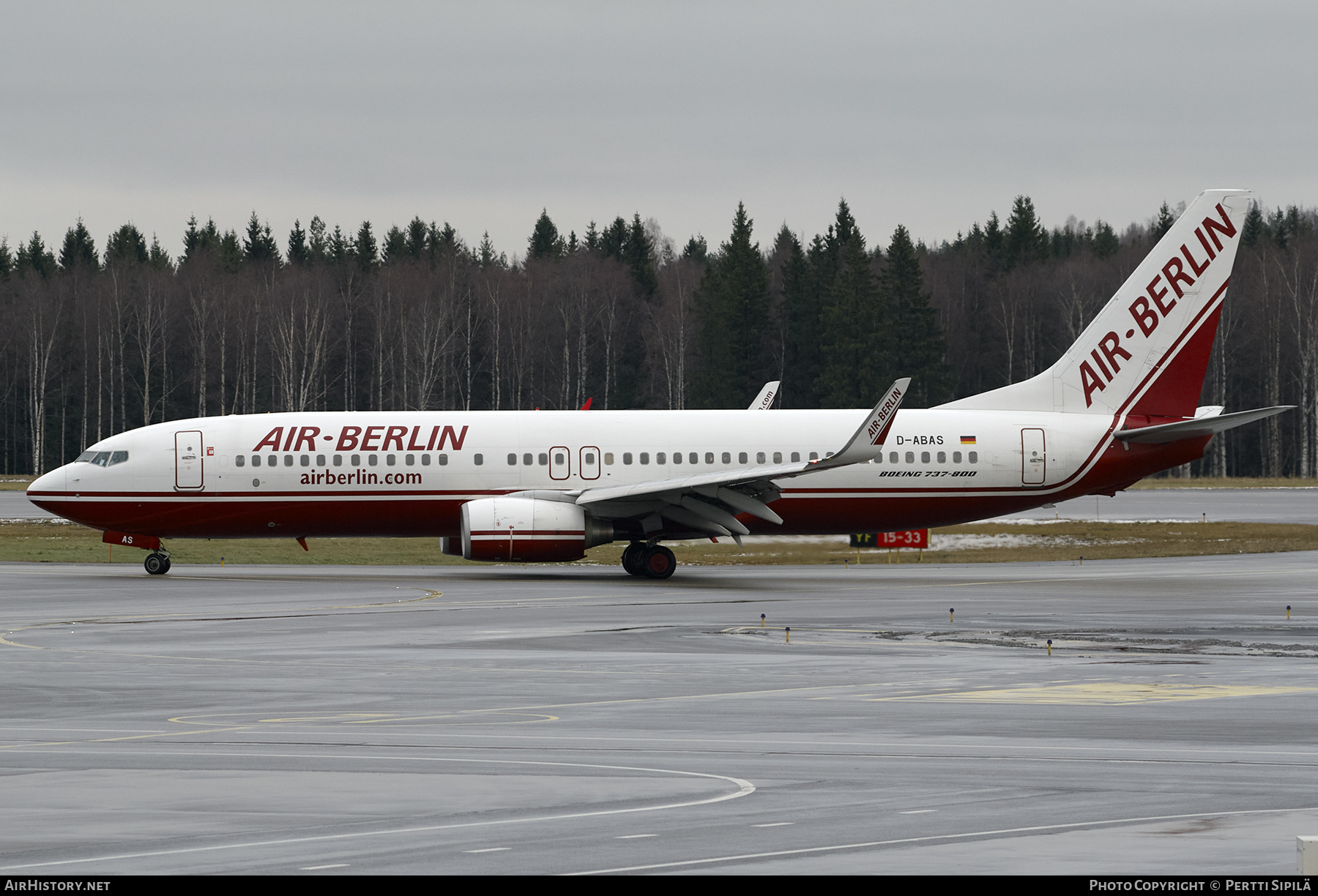 Aircraft Photo of D-ABAS | Boeing 737-86J | Air Berlin | AirHistory.net #199871