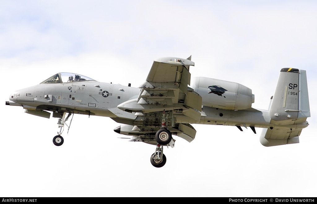 Aircraft Photo of 81-0954 | Fairchild A-10A Thunderbolt II | USA - Air Force | AirHistory.net #199874