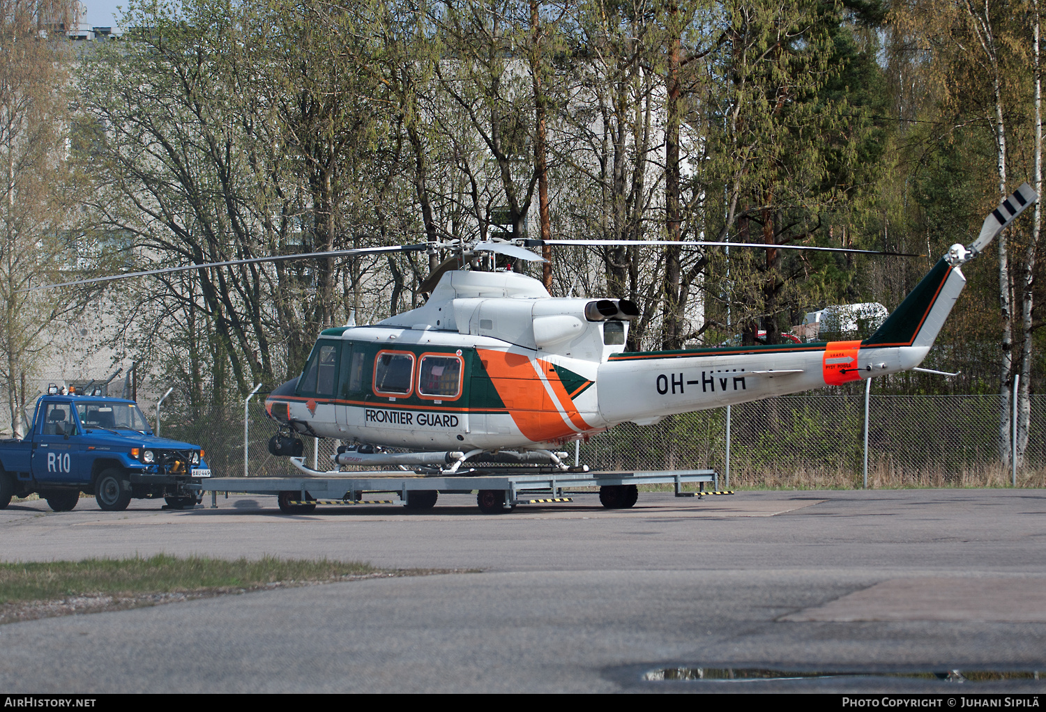 Aircraft Photo of OH-HVH | Agusta AB-412SP | Rajavartiolaitos - Finnish Border Guard | AirHistory.net #199894