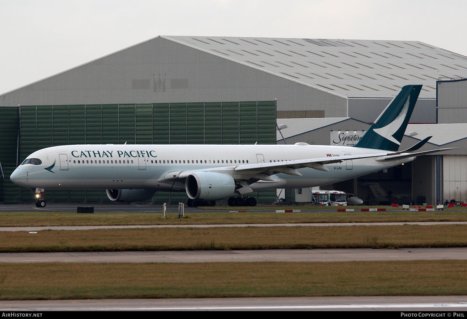 Aircraft Photo of B-LRQ | Airbus A350-941 | Cathay Pacific Airways | AirHistory.net #199903