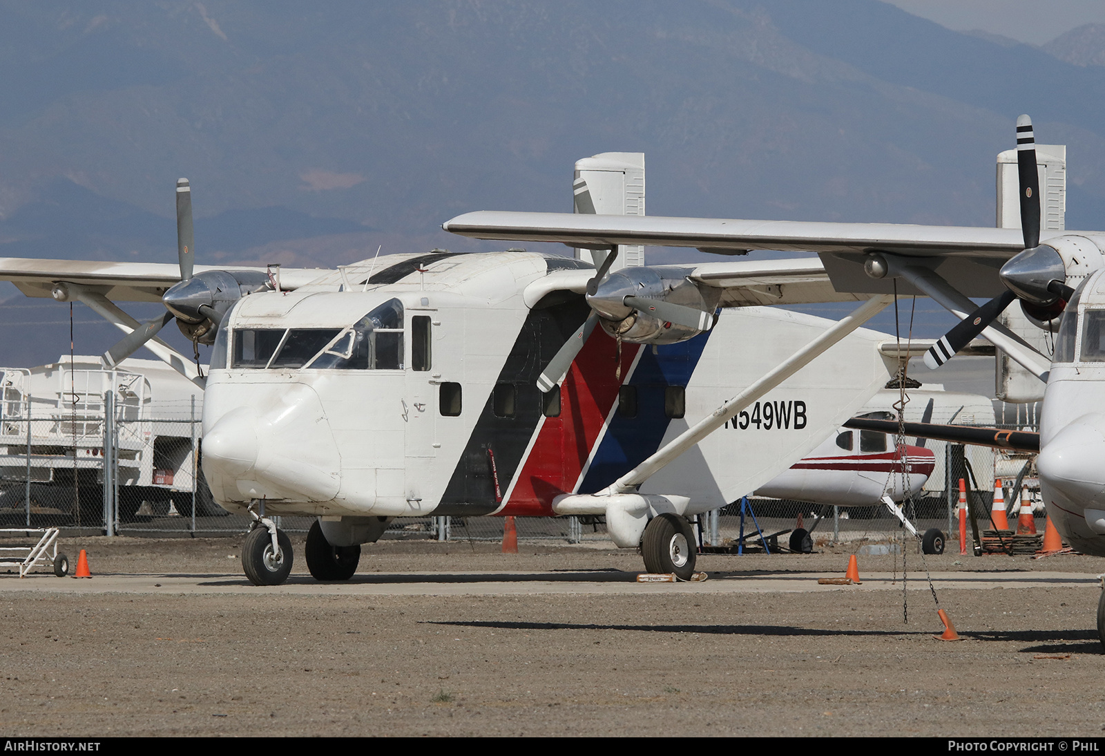 Aircraft Photo of N549WB | Short SC.7 Skyvan 3-100 | AirHistory.net #199907