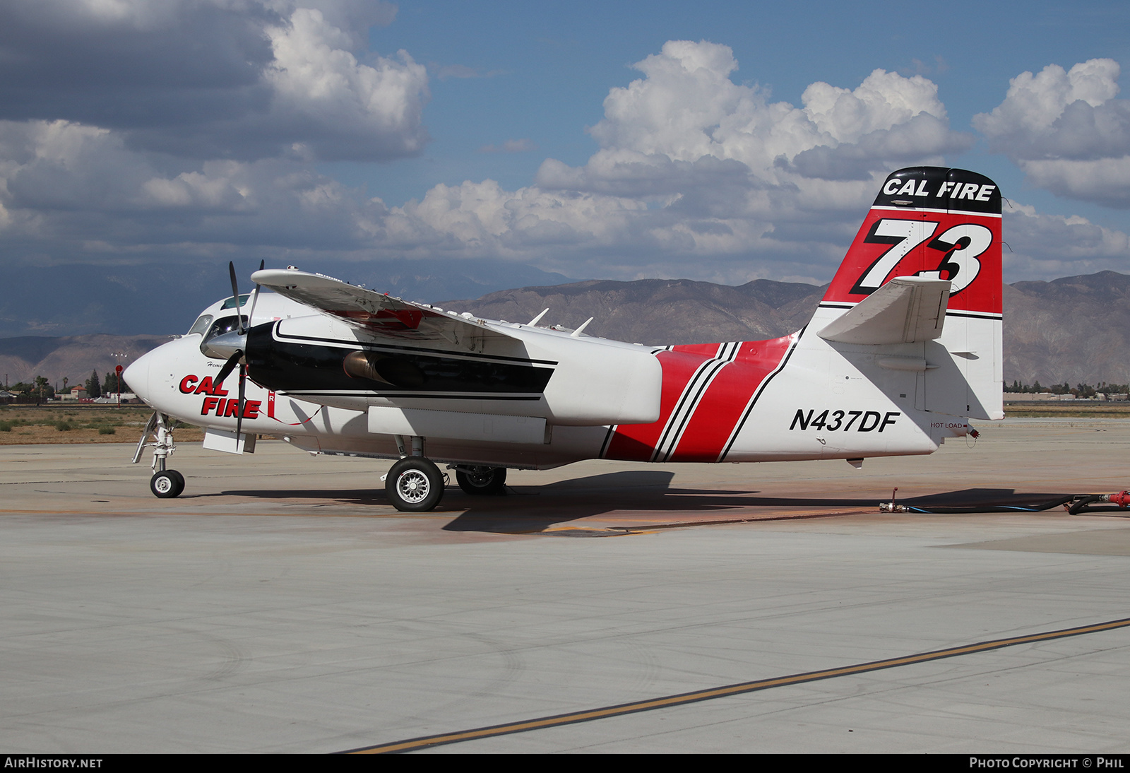 Aircraft Photo of N437DF | Marsh S-2F3AT Turbo Tracker | Cal Fire - California Department of Forestry & Fire Protection | AirHistory.net #199919