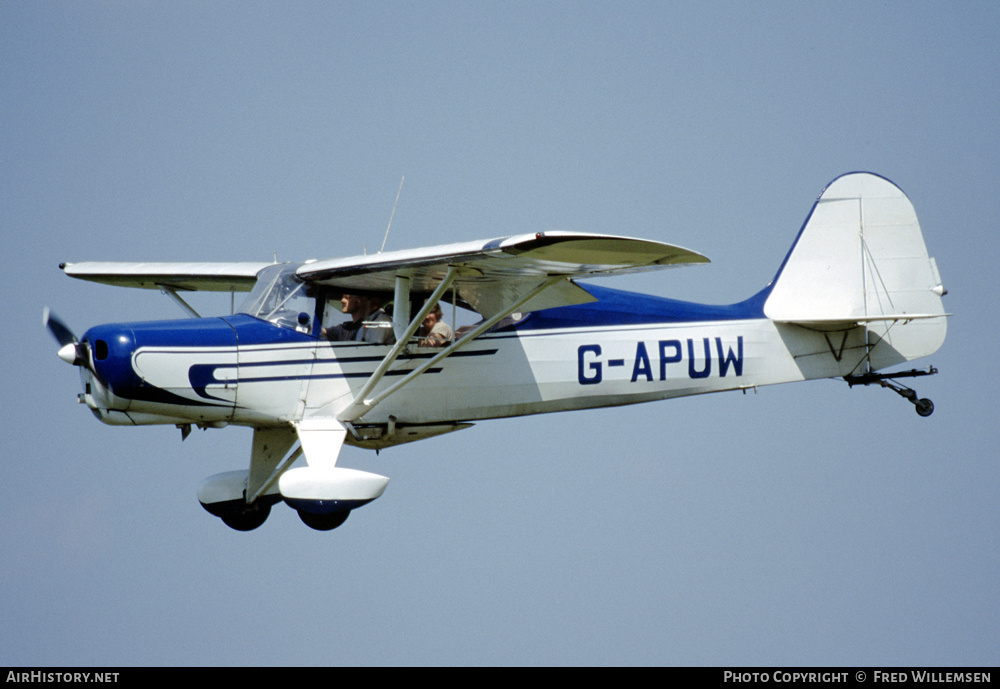 Aircraft Photo of G-APUW | Auster J-5V Autocar | AirHistory.net #199938