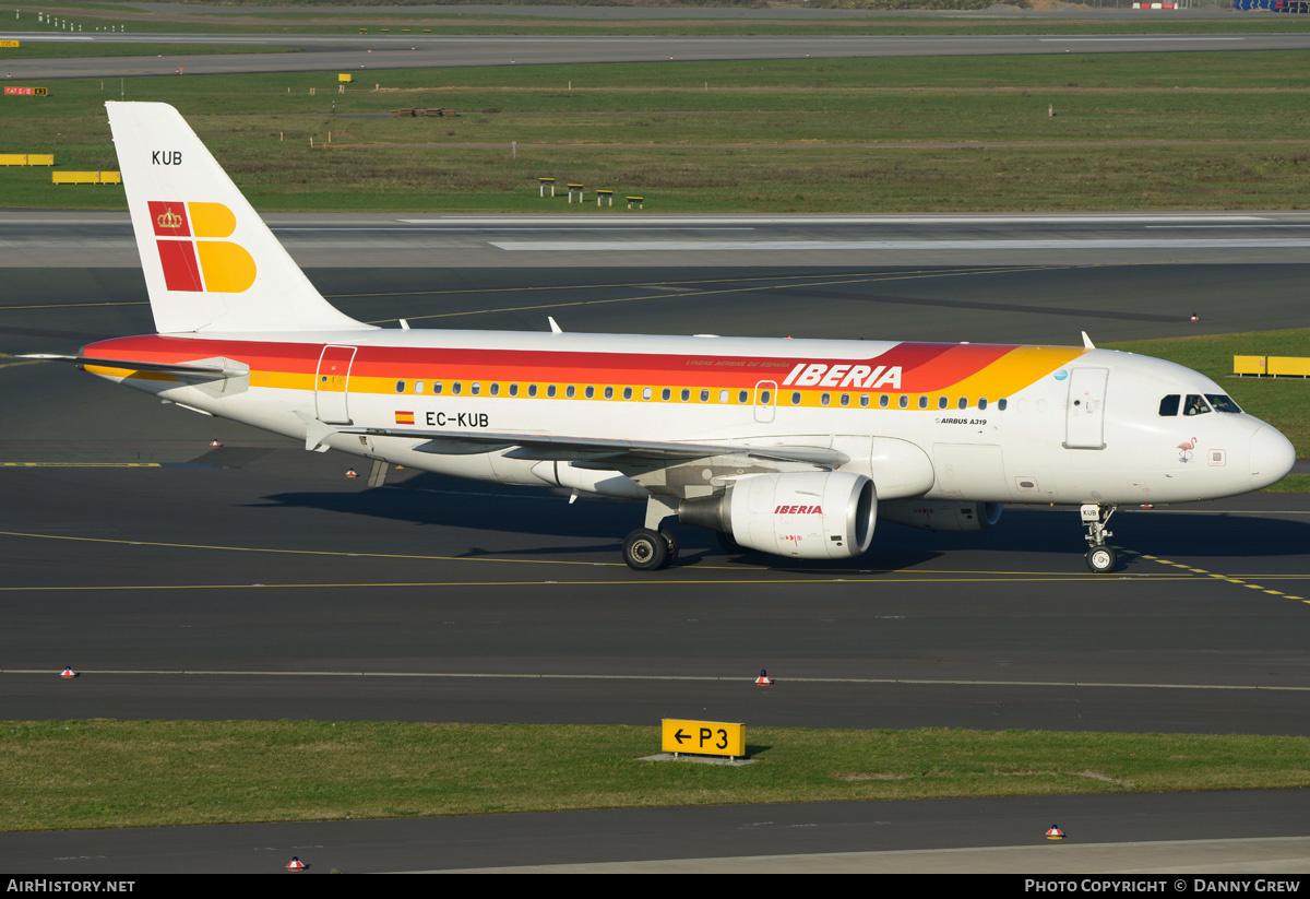 Aircraft Photo of EC-KUB | Airbus A319-111 | Iberia | AirHistory.net #199947