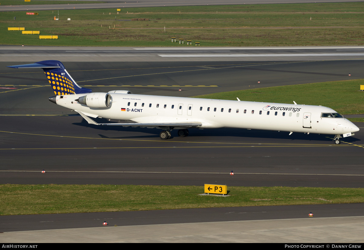 Aircraft Photo of D-ACNT | Bombardier CRJ-900ER NG (CL-600-2D24) | Eurowings | AirHistory.net #199950