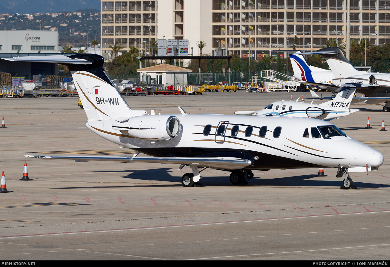 Aircraft Photo of 9H-WII | Cessna 650 Citation VII | AirHistory.net #199969