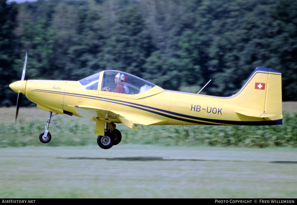 Aircraft Photo of HB-UOK | Aviamilano F.8L Falco | AirHistory.net #199973