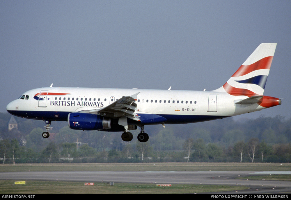 Aircraft Photo of G-EUOB | Airbus A319-131 | British Airways | AirHistory.net #199974