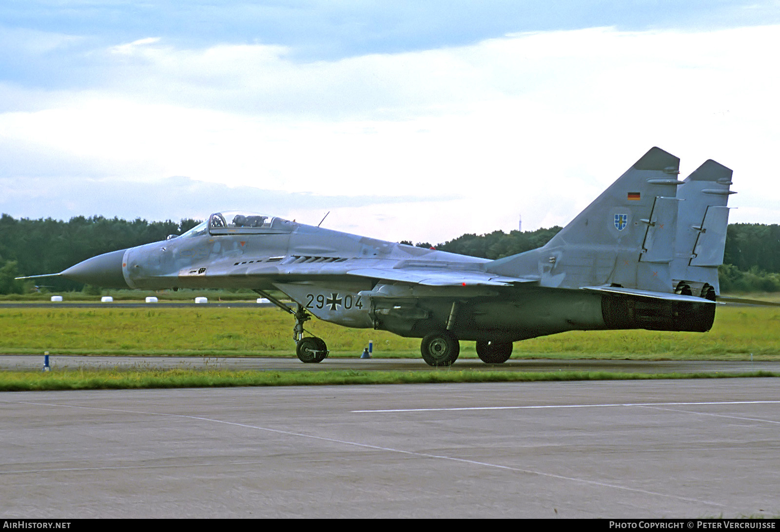Aircraft Photo of 2904 | Mikoyan-Gurevich MiG-29G (9-12A) | Germany - Air Force | AirHistory.net #199979
