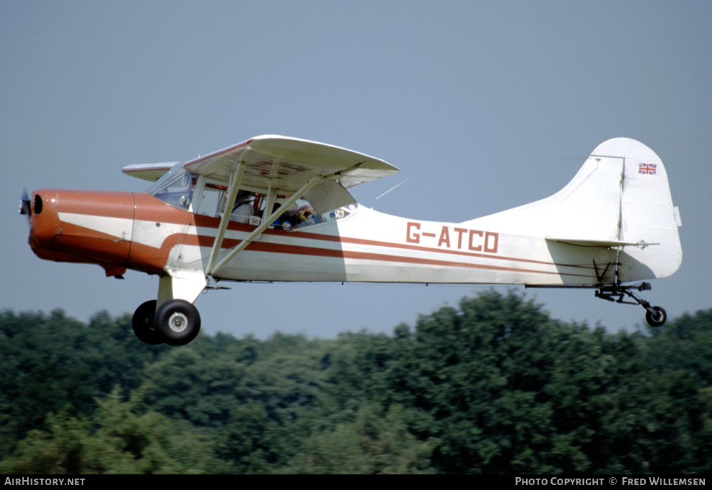 Aircraft Photo of G-ATCD | Beagle D-5/180 Husky | AirHistory.net #199980