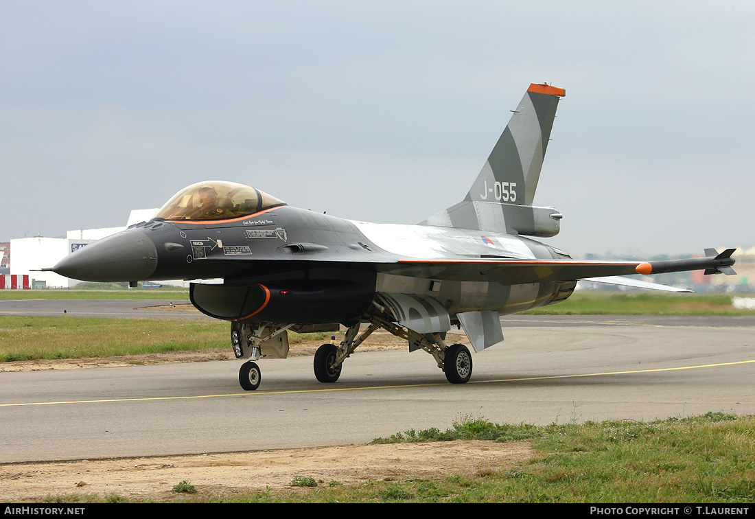Aircraft Photo of J-055 | General Dynamics F-16AM Fighting Falcon | Netherlands - Air Force | AirHistory.net #199991
