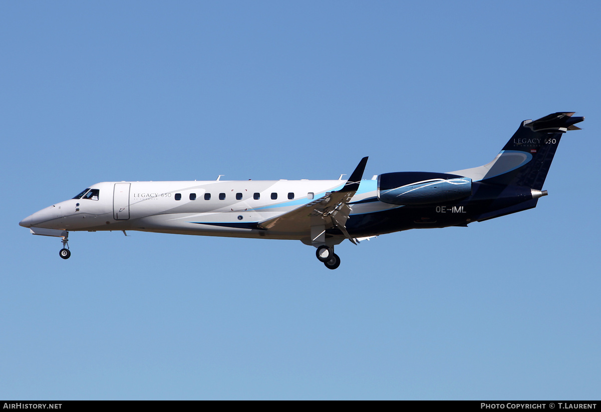 Aircraft Photo of OE-IML | Embraer Legacy 650 (EMB-135BJ) | AirHistory.net #199998