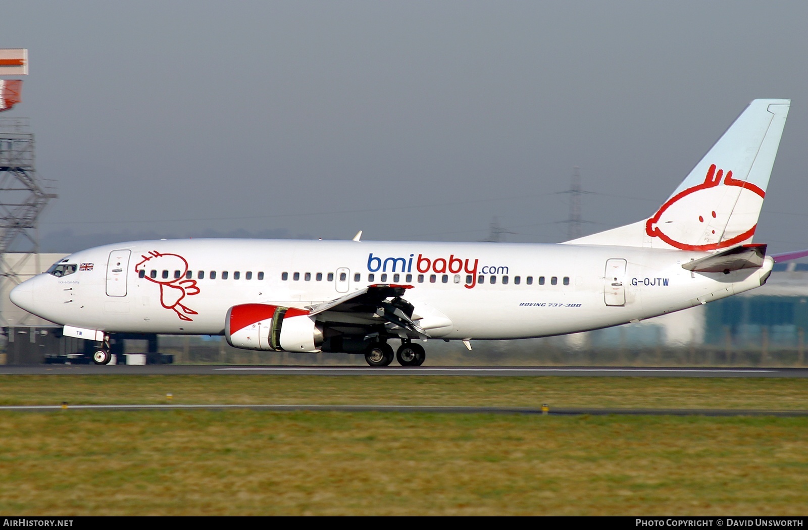 Aircraft Photo of G-OJTW | Boeing 737-36N | Bmibaby | AirHistory.net #200000