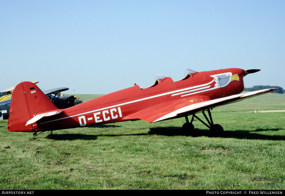 Aircraft Photo of D-ECCI | Klemm Kl 35D | AirHistory.net #200011